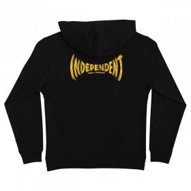 Independent Trucks Carved Span Midweight Youth Pullover Hoodie - Black