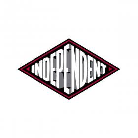 Independent Trucks Depth Summit Vinyl Sticker - Red/Black/Grey 6" x 3.5"