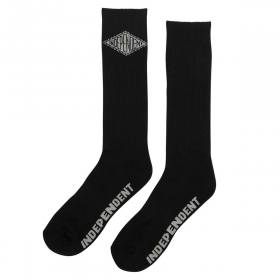 Independent Trucks Diamond Groundwork Crew Socks - Black