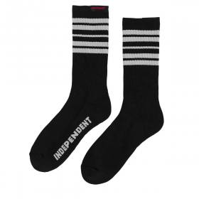 Independent Trucks Osage Crew Socks - Black/Grey