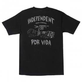 Independent Trucks Por Vida T-Shirt - Black