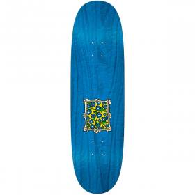 8.75x31.5 Krooked Flower Frame Flyer Shaped Deck - Blue Stain
