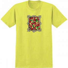 Krooked Flower Frame T-Shirt - Cornsilk