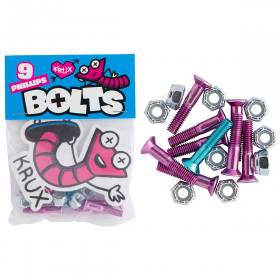 1" Phillips Krux Trucks Krome Hardware - Pink/Blue