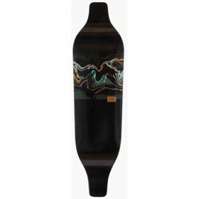 9.5x36 Landyachtz Evo 36 Flow Longboard Deck - Pre-Gripped