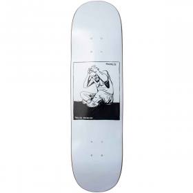 8.375x31.6 Madness Stressed R7 Popsicle Deck - White