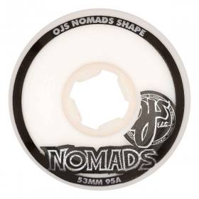 53mm 95a OJ Elite Nomads Wheels - White