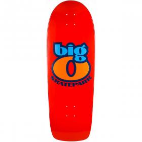 10.5x31.5 Pocket Pistols Big O Skatepark Series Shaped Deck - Red Stain