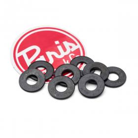 Paris Trucks Drop Thru Washers 8-Pack - Black