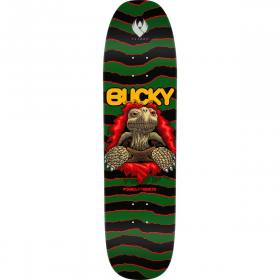 8.62x32.2 Powell Peralta Bucky Lasek Tortoise 3 Flight Shape 297 Deck - Green/Black