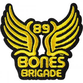 Powell Peralta LTD Bones Brigade 14 89 Wings Iron-On Patch - 3 7/8" x 3 3/8"