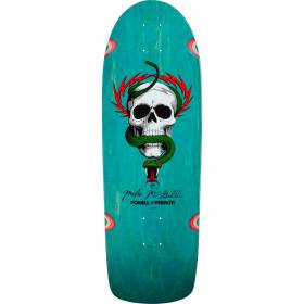 10x30.125 Powell Peralta Mike McGill Skull & Snake Re-Issue Deck - Teal Stain