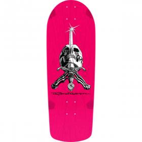 10x30 Powell Peralta Ray Rodriguez OG Skull & Sword Re-Issue Deck - Brite Lite Pink