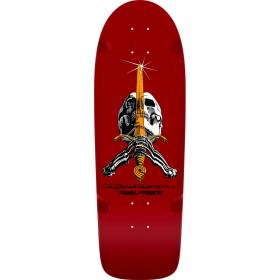 10x30 Powell Peralta Ray Rodriguez Skull & Sword Re-Issue Deck - Burgundy