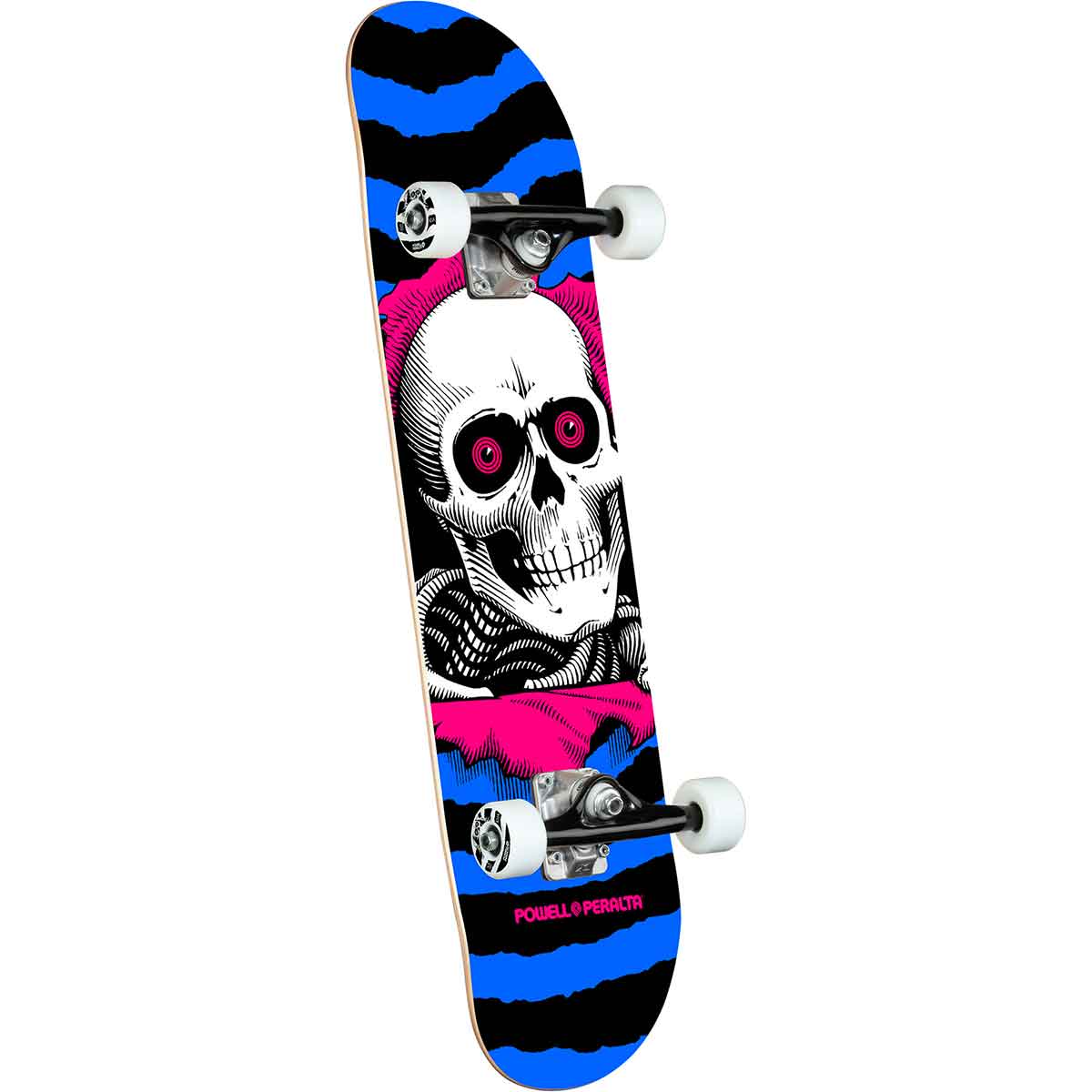 Powell Peralta Ripper Birch Complete Skateboard Blue/Pink 7x28
