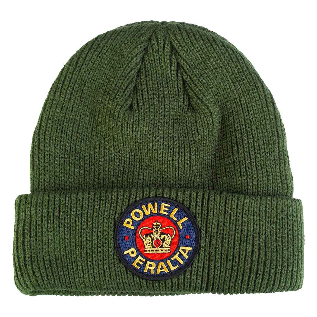 Powell Peralta Supreme Beanie Military Green - Skate One