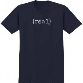 Real Lower T-Shirt - Navy/White