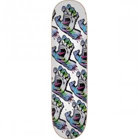 8x31.6 Santa Cruz Holo Screaming Hand Birch Deck