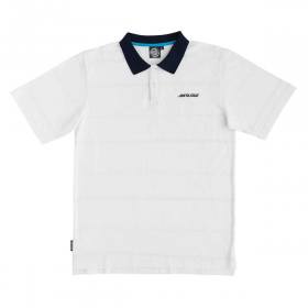 Santa Cruz Spark Polo Shirt - White