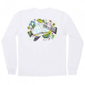 Santa Cruz Winkowski Vision Long Sleeve T-Shirt - White
