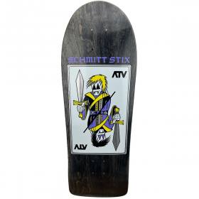 9.375x30.25 Schmitt Stix ATV Re-Issue Deck - Black Stain
