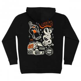 Slime Balls Wheels SB X Giant Heavyweight Pullover Hoodie - Black