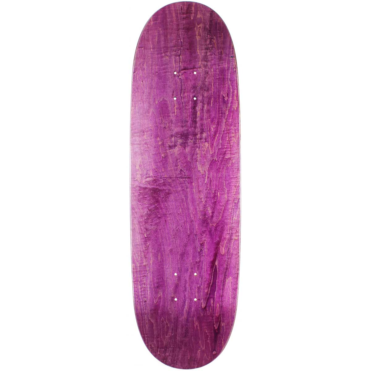 SoCal GFB Blank Football Shaped Skateboard Deck - Purple Stain 9.1x31 ...