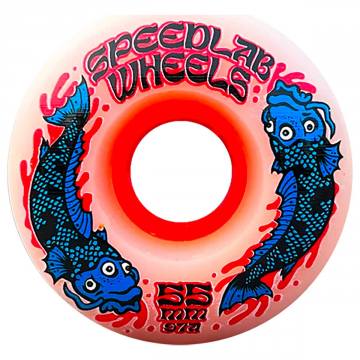 Speedlab Koi Offset Skateboard Wheels - Milky Quartz 55mm