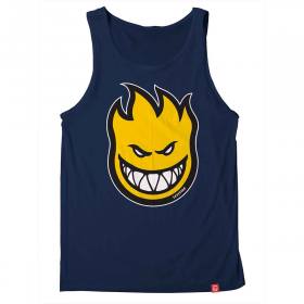 Spitfire Bighead Fill Tank Top - Navy/Yellow