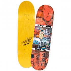 8.38x31.75 The Heated Wheel Brayan Coria Pro Deck