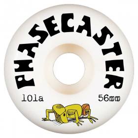56mm 101a The Heated Wheel Phasecaster Sonora Conical Wheels - White