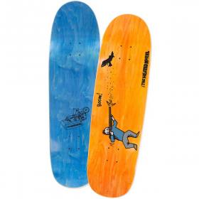 9x32 The Heated Wheel Sportsman Shaped Deck - Orange