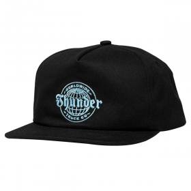 Thunder Trucks Worldwide Snapback Hat - Black/Blue