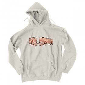 Toy Machine Fists Pullover Hoodie - Bone