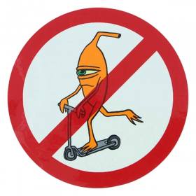 Toy Machine No Scooter Sticker