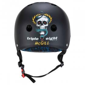 Triple 8 THE Certified Sweatsaver Mike McGill Edition Helmet - Matte Black