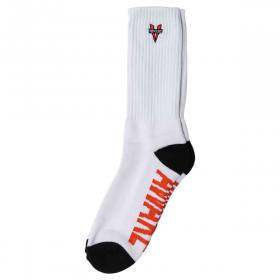 Venture Trucks Heritage Socks - White/Black/Red