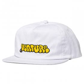 Venture Trucks Throw Snapback Hat - White/Yellow