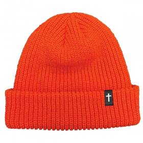 Zero Jamie Thomas Signature Cross Cuff Beanie - Orange