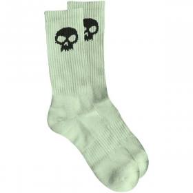 Zero Skull Crew Socks - Glow In The Dark