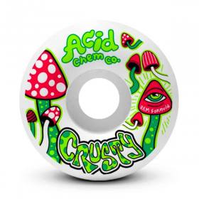 58mm 101a Acid Chemical Co REM Chris Weissmann Wheels - White