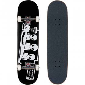 Alien Workshop Abduction Complete Skateboard - Black 7.25x30