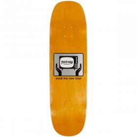 8.75x32.25 Alien Workshop Exalt Thrasher Shovel Shaped Deck - Orange Stain