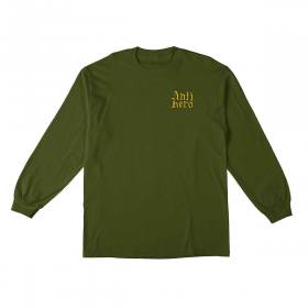 Antihero Terminal Velocity Long Sleeve T-Shirt - Military Green