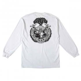 Antihero Union 18 Local Long Sleeve Pocket T-Shirt - White/Black