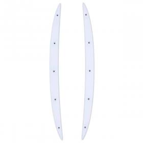 Blockhead Moon Beam Rails - White 14.38" x 3/8"