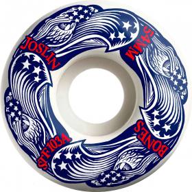 54mm 103a Bones STF V1 Standard Chris Joslin Freedom Fourever Wheels - White