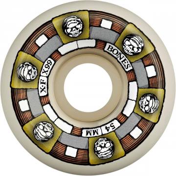 Bones X-Formula V6 Wide-Cut Servold Mermaid Pro Skateboard Wheels