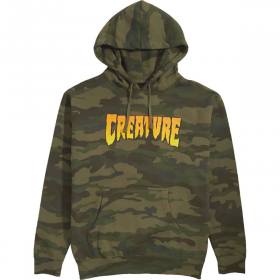 Creature Logo Heavyweight Pullover Hoodie - Forest Camo