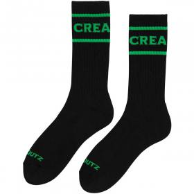 Creature Burnoutz Crew Socks - Black